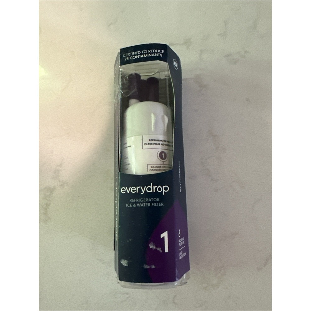 Whirlpool Ice and Water Refrigerator Filter‎ 1, EDR1RXD1, Single-Pack , Purple
